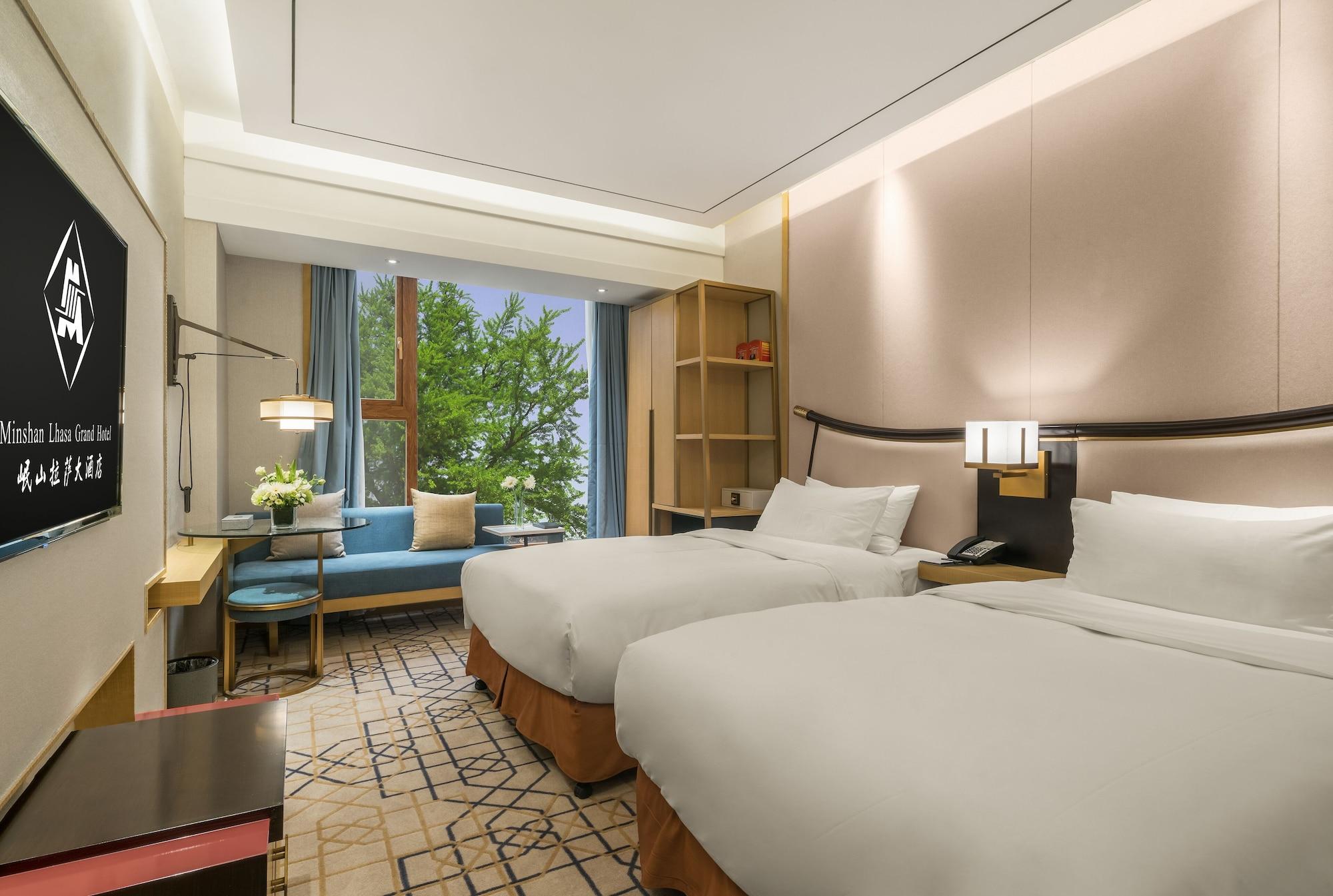 Minshan Lhasa Grand Hotel Chengdu Exterior foto